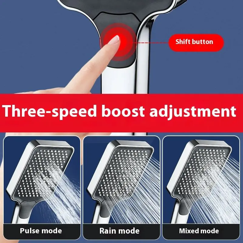 Premium Self Cleaning Shower With Adjustable High Pressure Spray