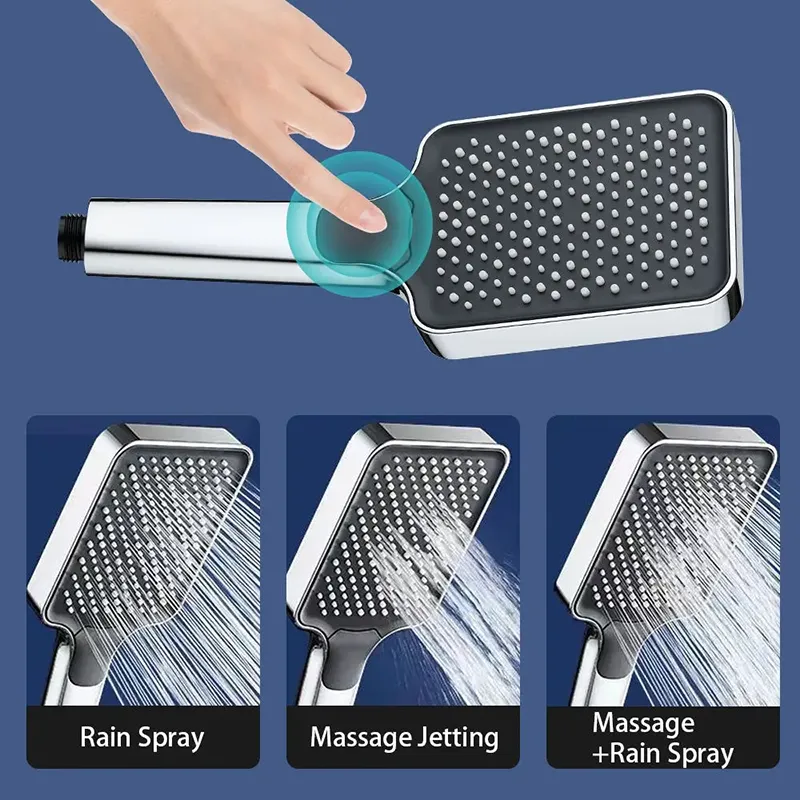 Premium Self Cleaning Shower With Adjustable High Pressure Spray